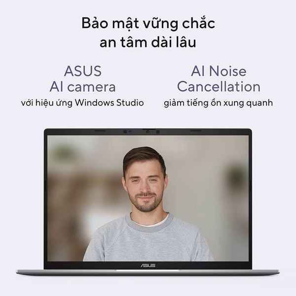 Laptop Asus Vivobook S14 S3407QA-SF043WS (Snapdragon X  X1 26 100 | 16GB | 512GB | Qualcomm Adreno | 14 inch FHD OLED | Win 11 | Office  Xám)