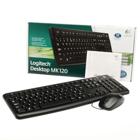 Bộ bàn phím chuột Logitech MK120