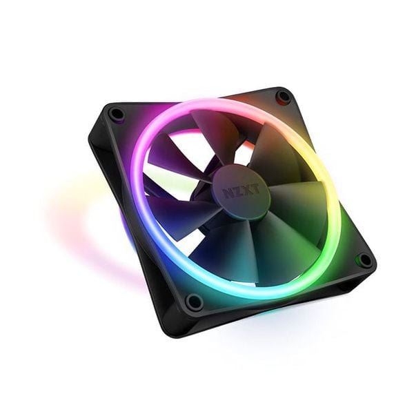 Fan case NZXT F120RGB Duo - 120mm Dual-sided RGB Fan - Single Pack Black(RF-D12SF-B1)