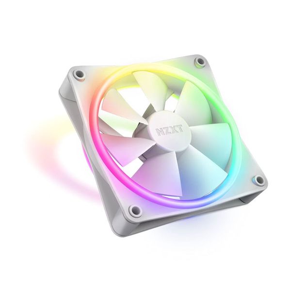 Fan case NZXT F120RGB Duo - 120mm Dual-sided RGB Fan - Single Pack White(RF-D12SF-W1)