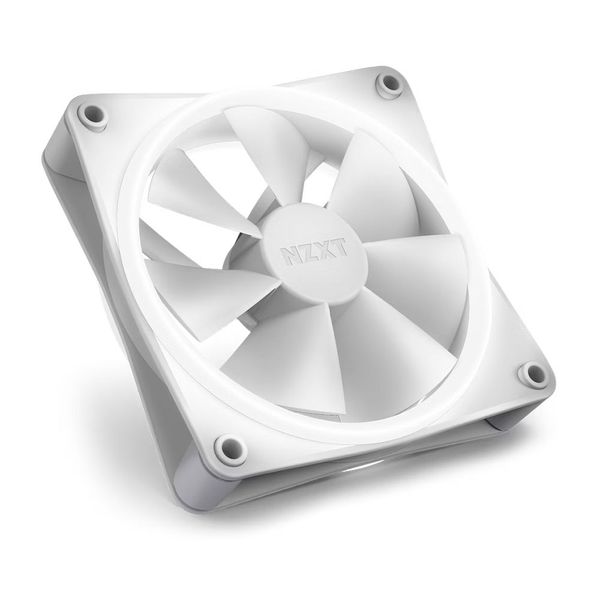 Fan case NZXT F120RGB Duo - 120mm Dual-sided RGB Fan - Single Pack White(RF-D12SF-W1)