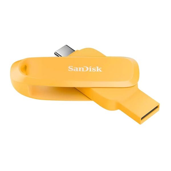 USB SanDisk Phone Drive for Android - 128GB Yellow SDDDC6-128G-G46YD
