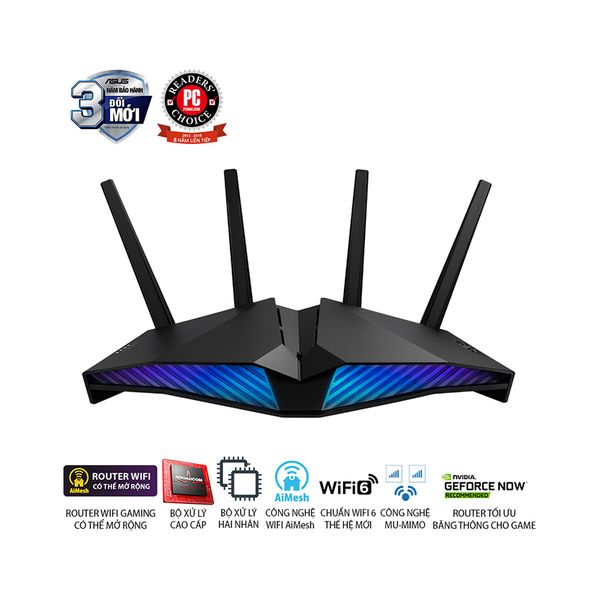Router Gaming ASUS RT-AX82U (Wifi 6, AX5400)