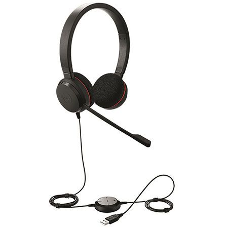 Tai nghe Jabra Evolve 20 Stereo MS USB C/A Adapter