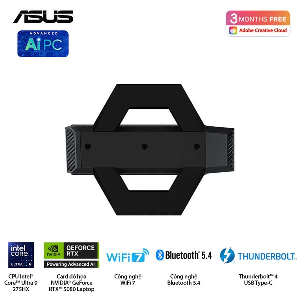 Bộ PC ASUS NUC RNUC15JNK RNUC15JNK7X569A0 (U7 255HX | 16GB (2x8GB) DDR5-6400 | 1TB Gen4 NVMe  | Wifi7 | RTX 5060 | Win11 ) - hỗ trợ OpenClaw, NemoClaw