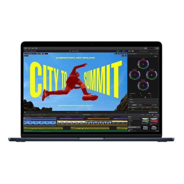 Laptop Apple MacBook Air 13 inch M5 Midnight - 10CPU/8GPU/16GB/512GB -  MDHE4SA/A