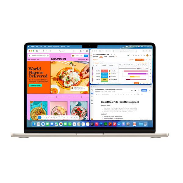 Laptop Apple MacBook Air 13 inch M5 Starlight - 10CPU/8GPU/16GB/512GB -  MDHA4SA/A