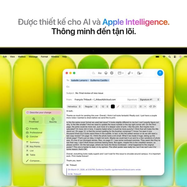 Laptop Apple MacBook Neo 13 inch A18 Pro Vàng Citrus 6CPU/5GPU/8GB/256GB -  MHFD4SA/A