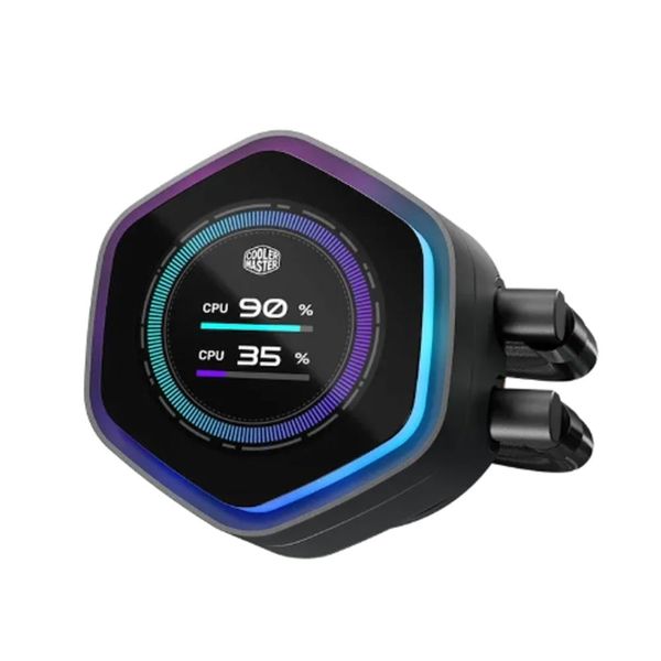 Tản nhiệt AIO Cooler Master MasterLiquid 360 Atmos II LCD ARGB Black