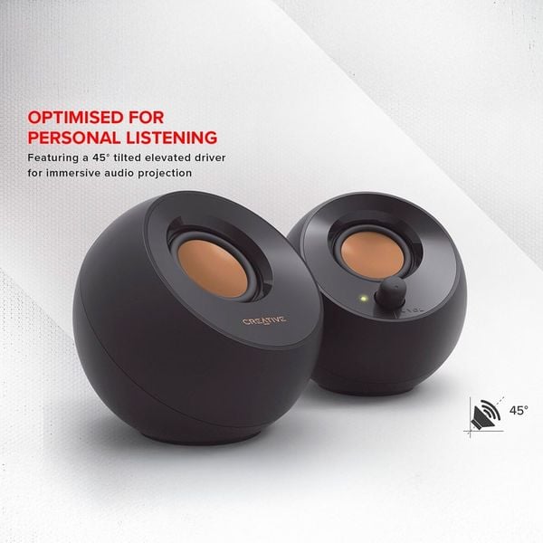 Loa CREATIVE Pebble Black