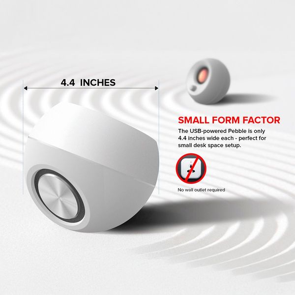 Loa CREATIVE Pebble White