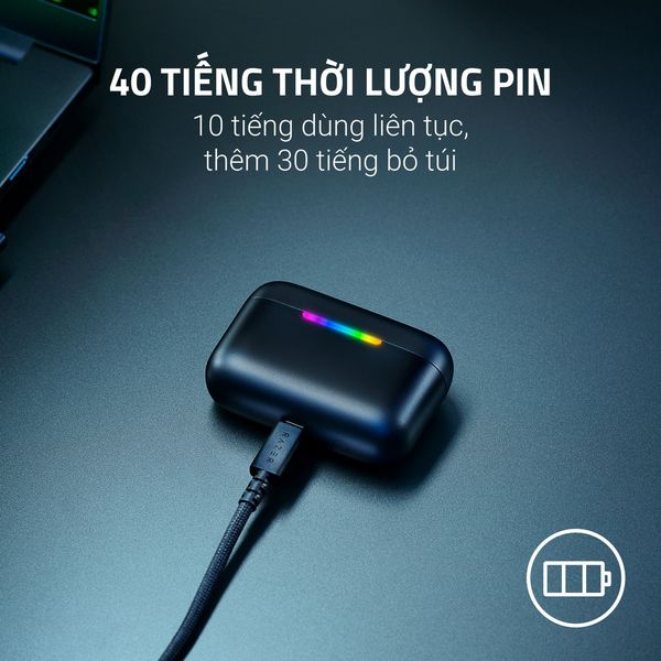 Tai nghe Razer Hammerhead V3 HyperSpeed