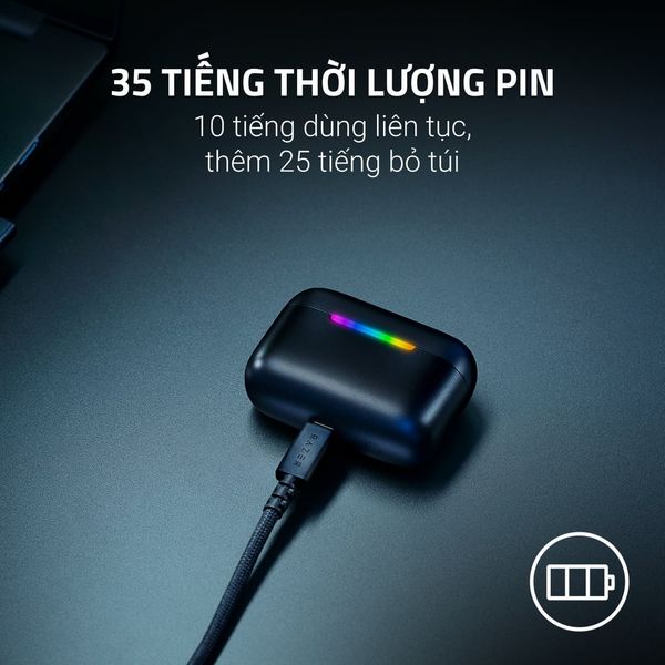 Tai nghe Razer Hammerhead V3 X HyperSpeed