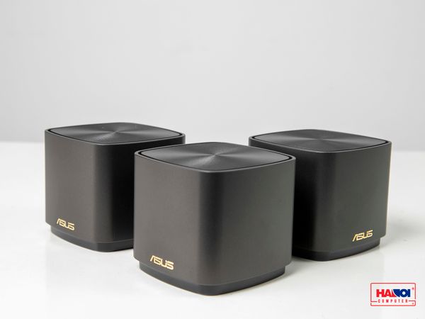 Bộ phát wifi ASUS XD4 (B-3-PK) Mesh wifi 6, Chuẩn AX1800 MÀU ĐEN
