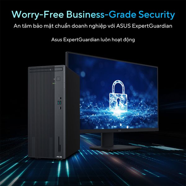 Máy tính để bàn ASUS P500MV-13420H107W (Intel Core i5-13420H | 16GB | 512GB | Windows 11 Home | Đen)