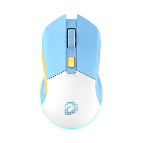 Chuột DareU EM901X RGB Superlight Wireless White Blue