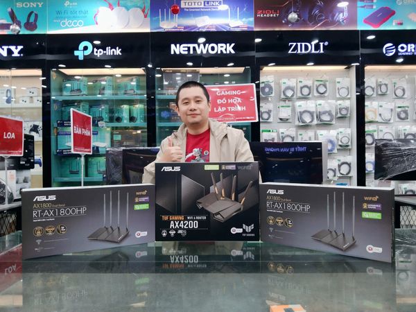 Bộ phát wifi ASUS RT-AX1800HP V2