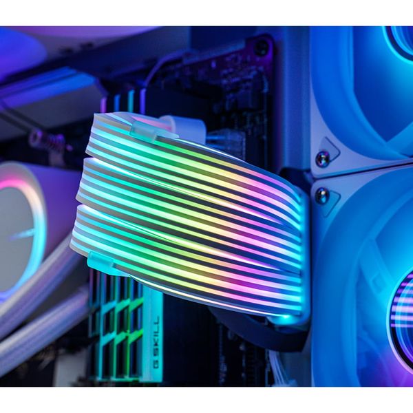 Dây Cáp Nguồn Nối Dài Jonsbo DY-2 (Main Board 24 Pin) - WHITE