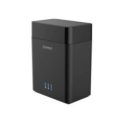 Hộp ổ cứng ORICO 3.5 inch 2 khe cắm SATA 3 USB 3.0 Type B - DS200U3