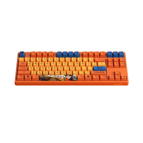 Bàn phím cơ AKKO 3087 RF Dragon Ball Z - Goku (AKKO switch v3 - Cream Yellow)