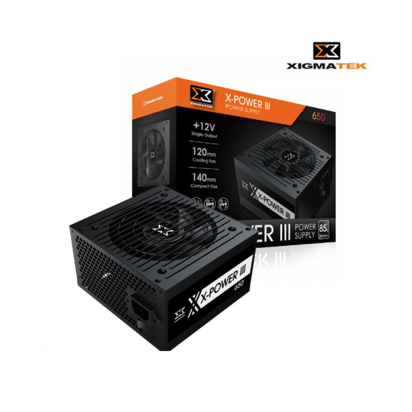 Nguồn máy tính XIGMATEK X-Power III 650 600W ATX (230V, 600W)