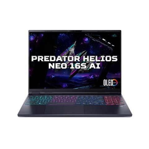 Laptop Acer Predator Helios Neo 16S AI PHN16S-71-95MS (NH.QX7SV.002) (Ultra 9 275HX | RTX 5070Ti 12G GDDR7 | 16 inch 2K OLED | 32GB | 1T | Đen)