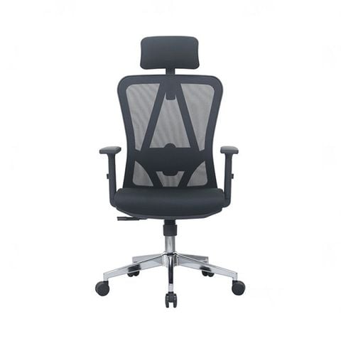 Ghế công thái học ergonomic E-Dra EEC216 Black (chân thép)