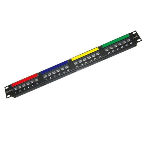 Patch Panel Dintek 24P Cat6