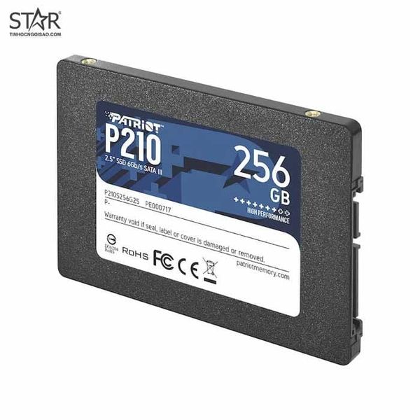 Ổ cứng SSD PATRIOT 256GB P210 Sata 3