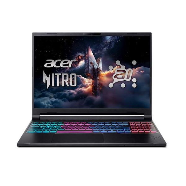 Laptop Acer Gaming Nitro ProPanel ANV16S-61-R7KQ NH.QXPSV.001 (AMD Ryzen AI 5 340 | RTX 5060 8GB | 16 inch FHD+ 180Hz | 16GB | 512GB | Win 11 | Đen)