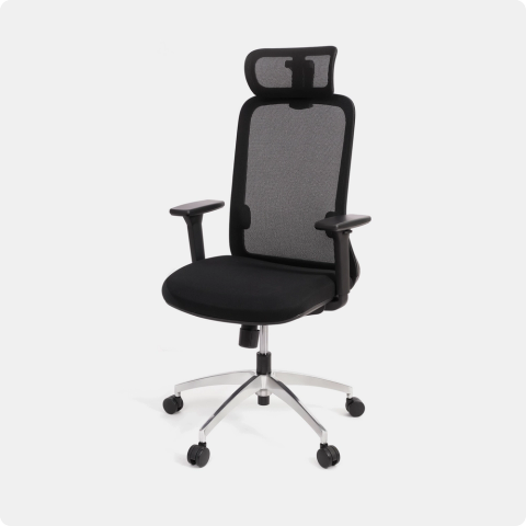 Ghế công thái học ergonomic HyperWork Cloud Chair Black