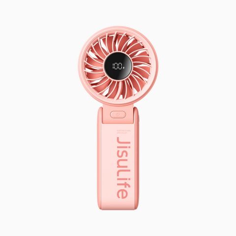 Quạt cầm tay Jisulife Life7 5000mAh Hồng