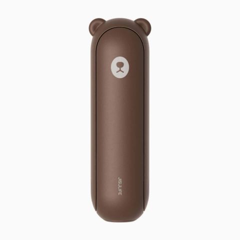 Quạt cầm tay Jisulife F8X 4500mAh Nâu