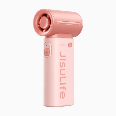 Quạt cầm tay Jisulife Life9 5000mAh Hồng