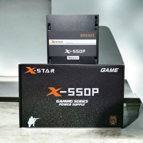 NGUỒN MÁY TÍNH XSTAR X-550 Công Suất Thực 550W 80Plus