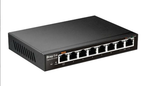 Switch DrayTek VigorSwitch G1080 8 port Gigabit Smart switch