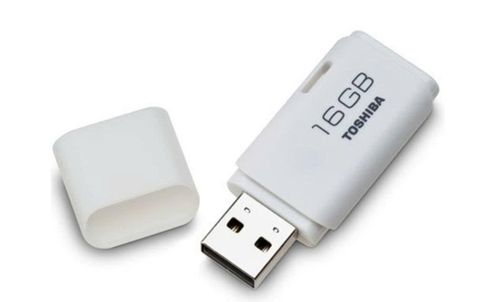 USB Toshiba 16 GB Hayabusa- White – USB 2.0