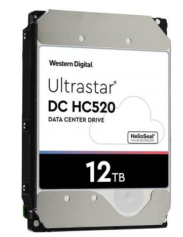 Ổ cứng WD Enterprise Ultrastar DC HC520 12TB 7200 RPM 256MB HUH721212ALE604