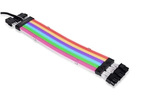 Dây nguồn nối dài Lian Li Strimer Plus V2 ARGB VGA 8 Pin x 3