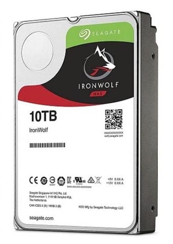 Ổ cứng Seagate Ironwolf 10TB NAS SATA 7200rpm 256MB cache (ST10000VN000)