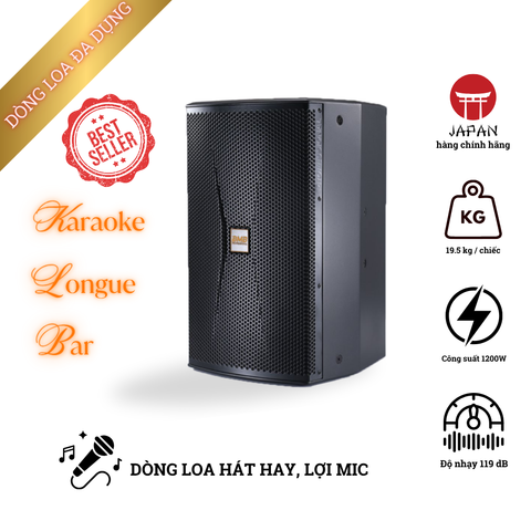 Loa Karaoke BMB CSP 610 ( BASS 25), Hàng chính hãng BMB International Japan