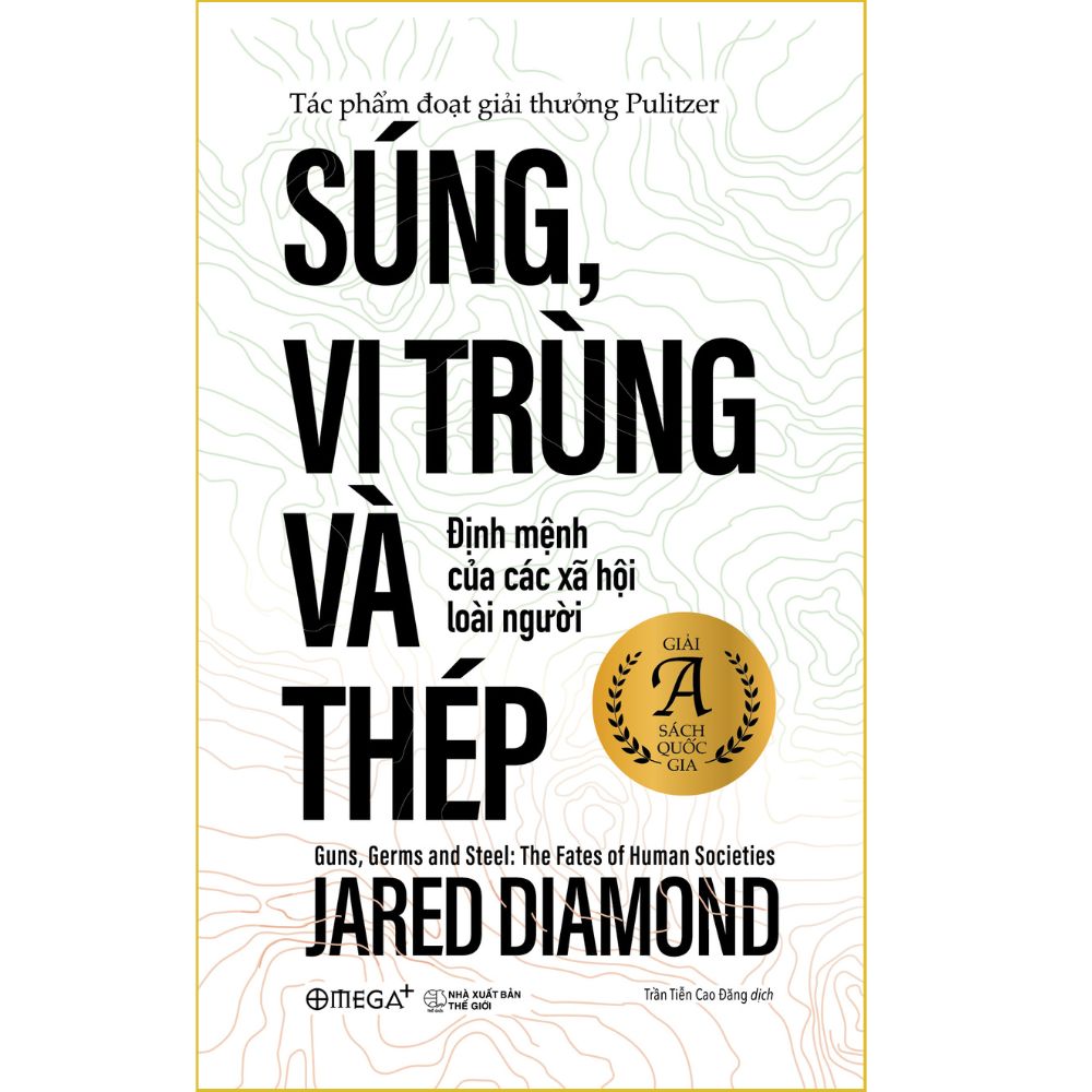  Súng, Vi Trùng Và Thép - Jared Diamond (Ấn bản bỏ túi) 