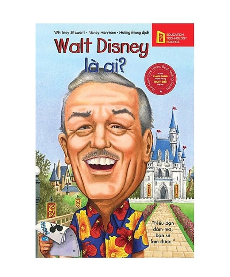  Bộ sách chân dung - Walt Disney là ai? 