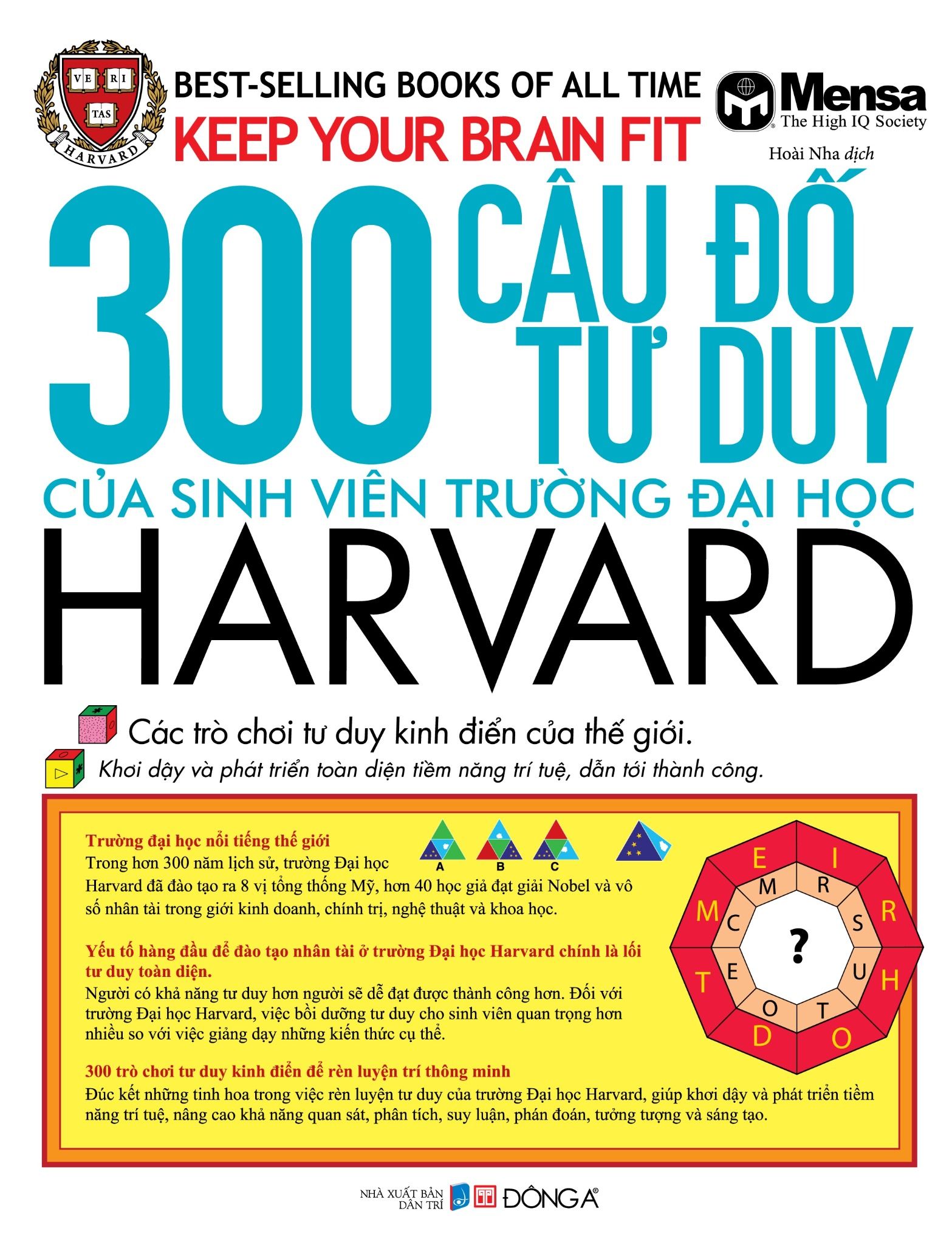  300 CÂU ĐỐ TƯ DUY CỦA SINH VIÊN TRƯỜNG ĐẠI HỌC HARVARD 