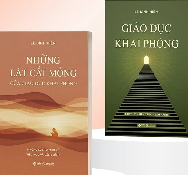  Combo 2 Cuốn Của Tác Giả Lê Đình Hiền: Giáo Dục Khai Phóng + Những Lát Cắt Mỏng Của Giáo Dục Khai Phóng  - Lê Đình Hiền 