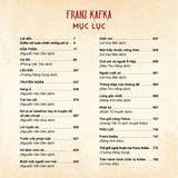  Franz Kafka – Tuyển tập tác phẩm 