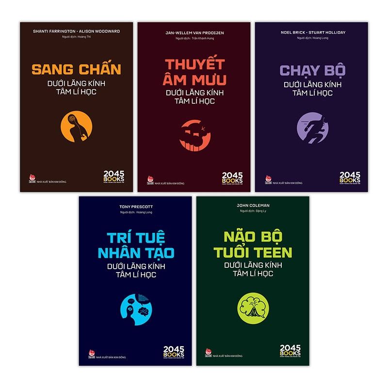  Combo Dưới Lăng Kính Tâm Lí Học - 5 cuốn 