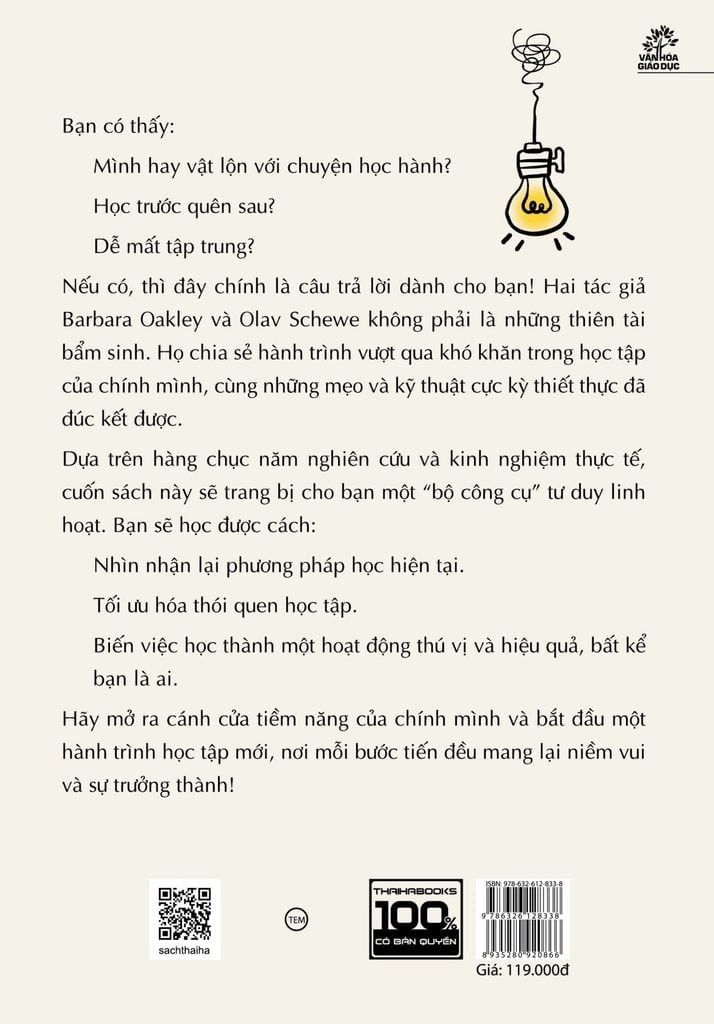  Học như một chuyên gia: Áp dụng các công cụ trên nền tảng khoa học để chinh phục mọi kiến thức và kỹ năng 