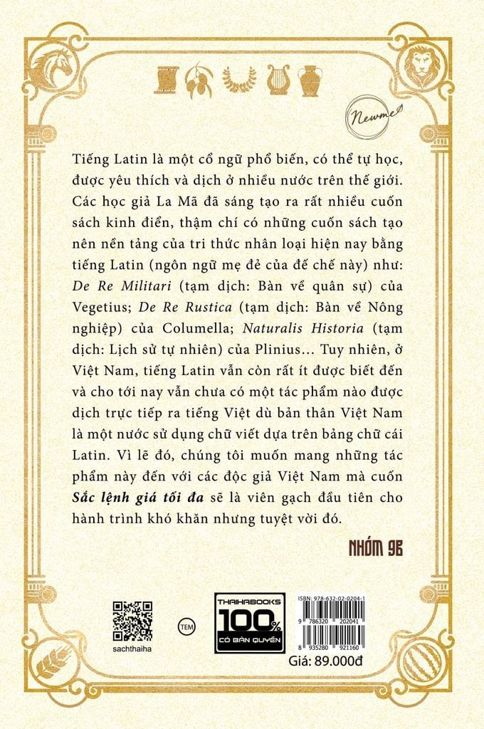  Sắc lệnh giá tối đa 