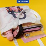  Túi vải Tote nền trắng TB-001/DS 